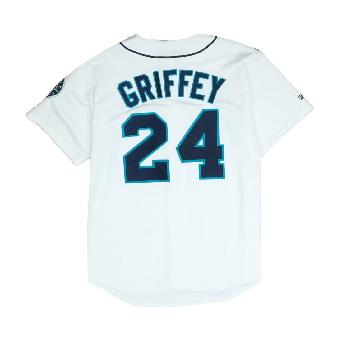 Vintage Seattle Mariners Ken Griffey Jr 24 Jersey Majestic 