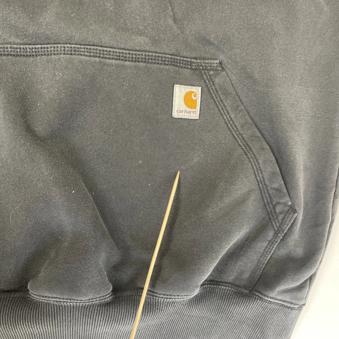 Carhartt Sweatshirt Hoodie Size Medium Black