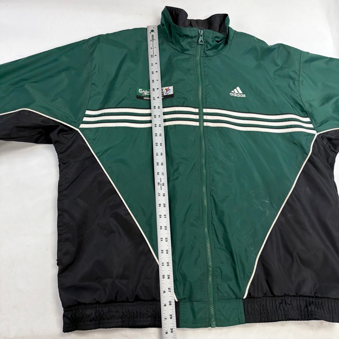 Vintage Carlsberg UEFA Euro 2000 Adidas Windbreaker Light Jacket Size XL