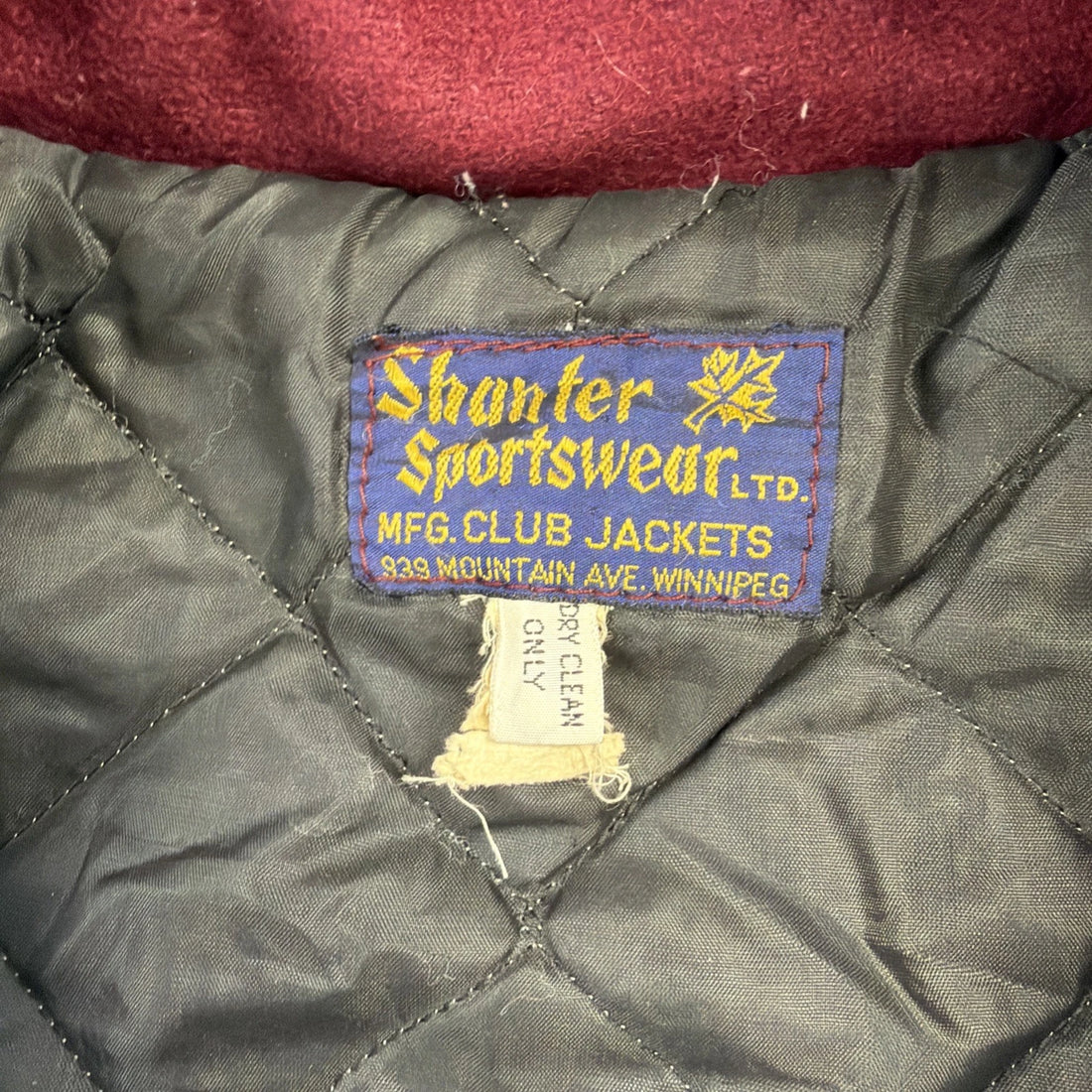 Vintage MMJHL Raiders Jr Hockey Club Wool Varsity Jacket Size Medium