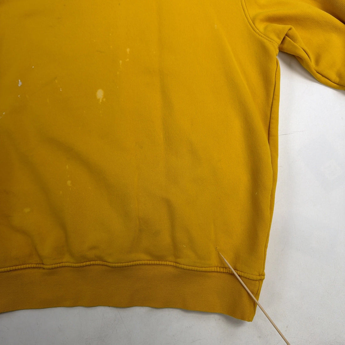 Vintage Nike Crewneck Sweatshirt Size Large Yellow Embroidered Swoosh