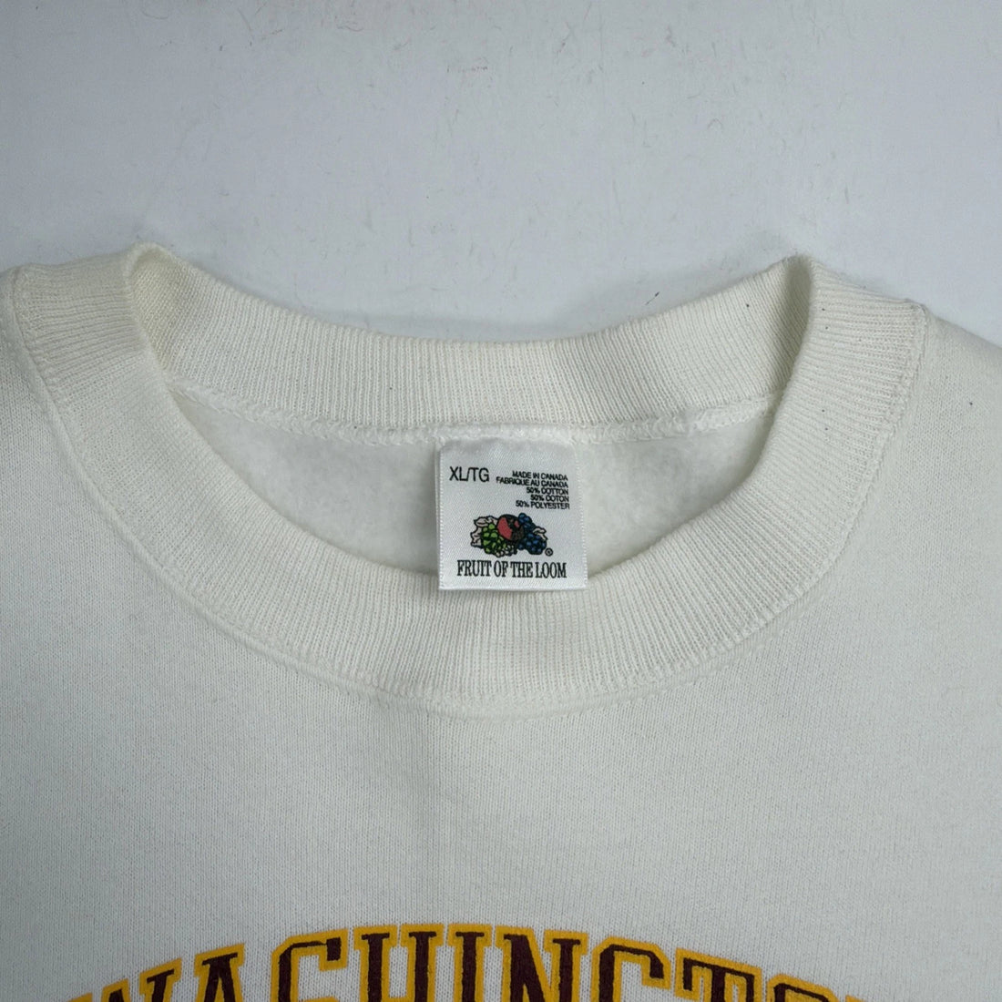 Vintage Washington Redskins Sweatshirt Crewneck Size XL 90s NFL
