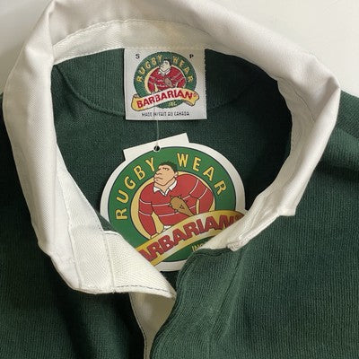 Vintage Cardinal Carter High School Barbarian Rugby Shirt Size Small NWT