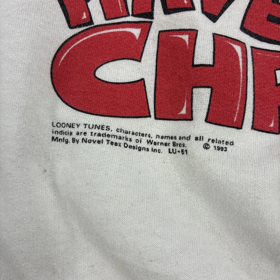 Vintage Looney Tunes Christmas Crewneck Sweatshirt Size XL