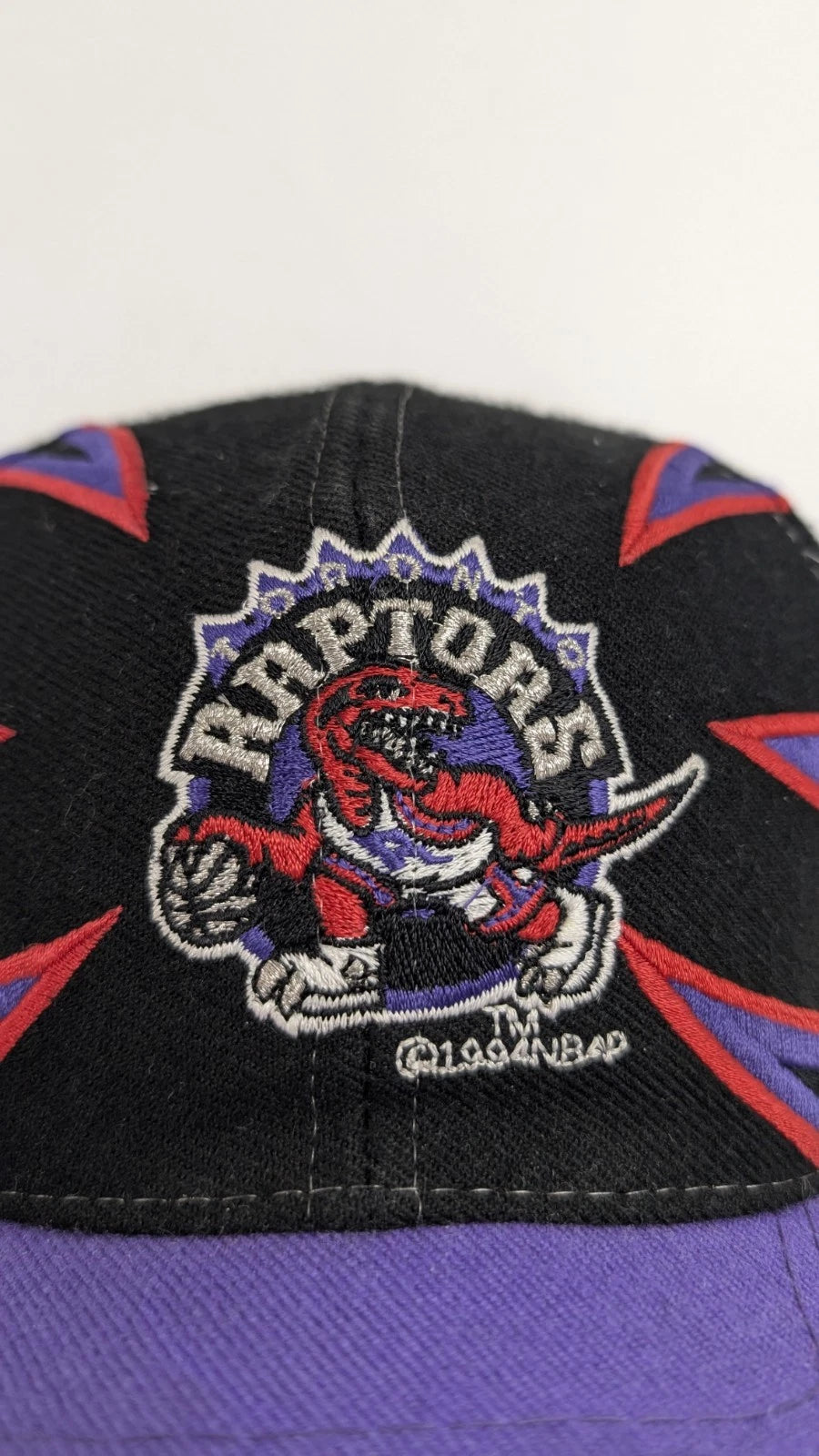 Vintage Toronto Raptors The Claw Drew Pearson Snapback Hat OSFA 90s NBA