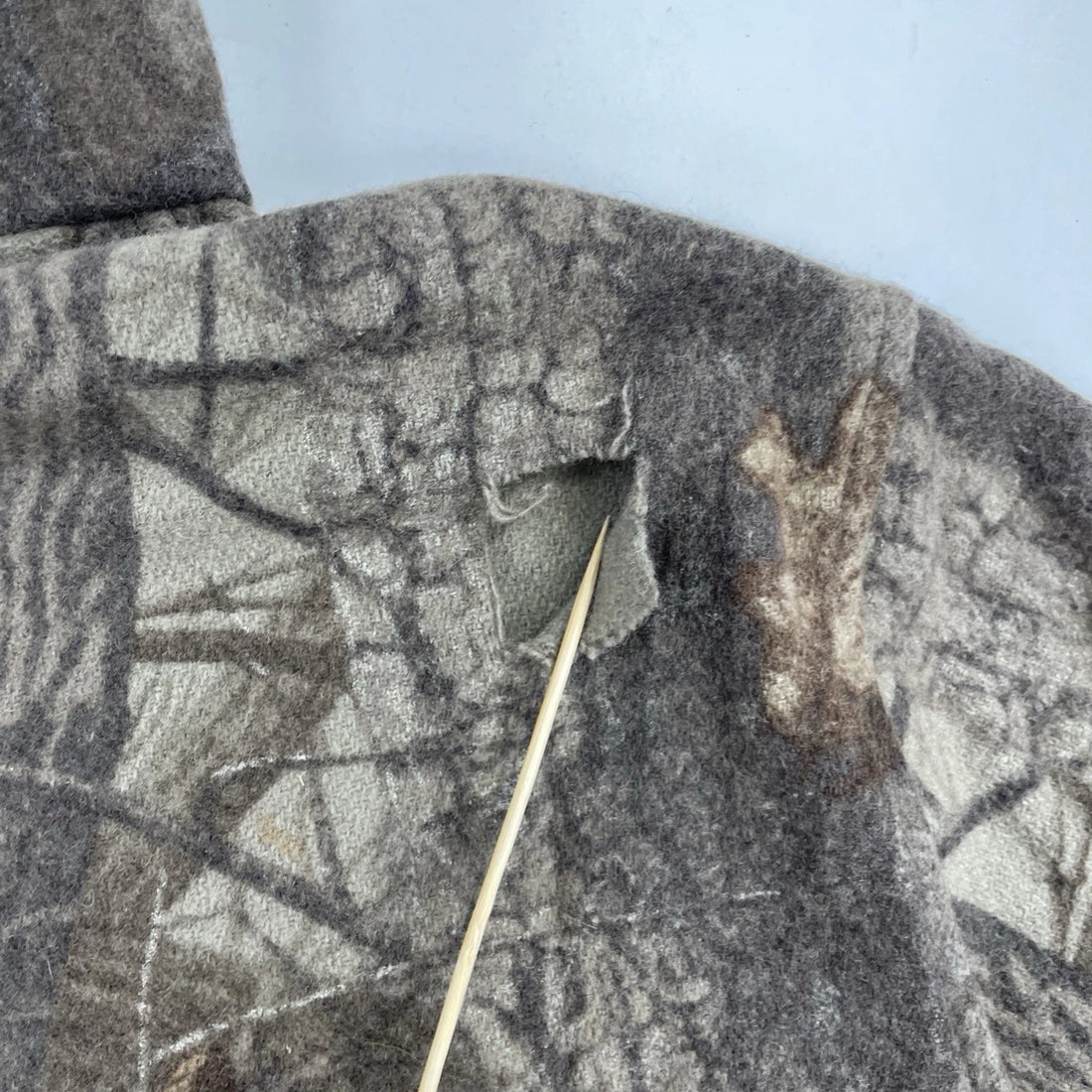 Woolrich Camo Wool Coat Jacket XL Hunting