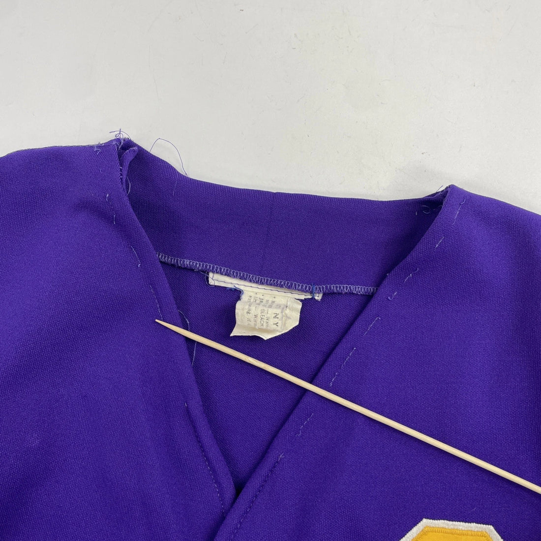 Vintage Wops Baseball Jersey Size XL Purple