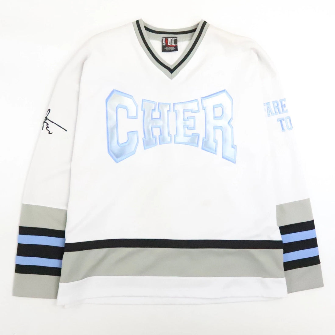 Vintage Cher Living Proof Farewell Tour Hockey Jersey Size XL