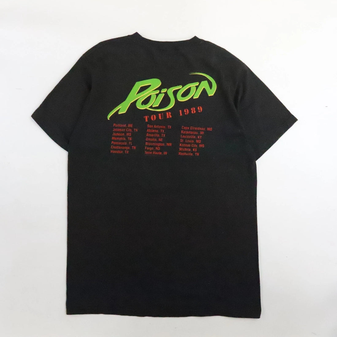 Vintage Poison Open Up And Say Ahh Winterland T-Shirt Size Large 2006