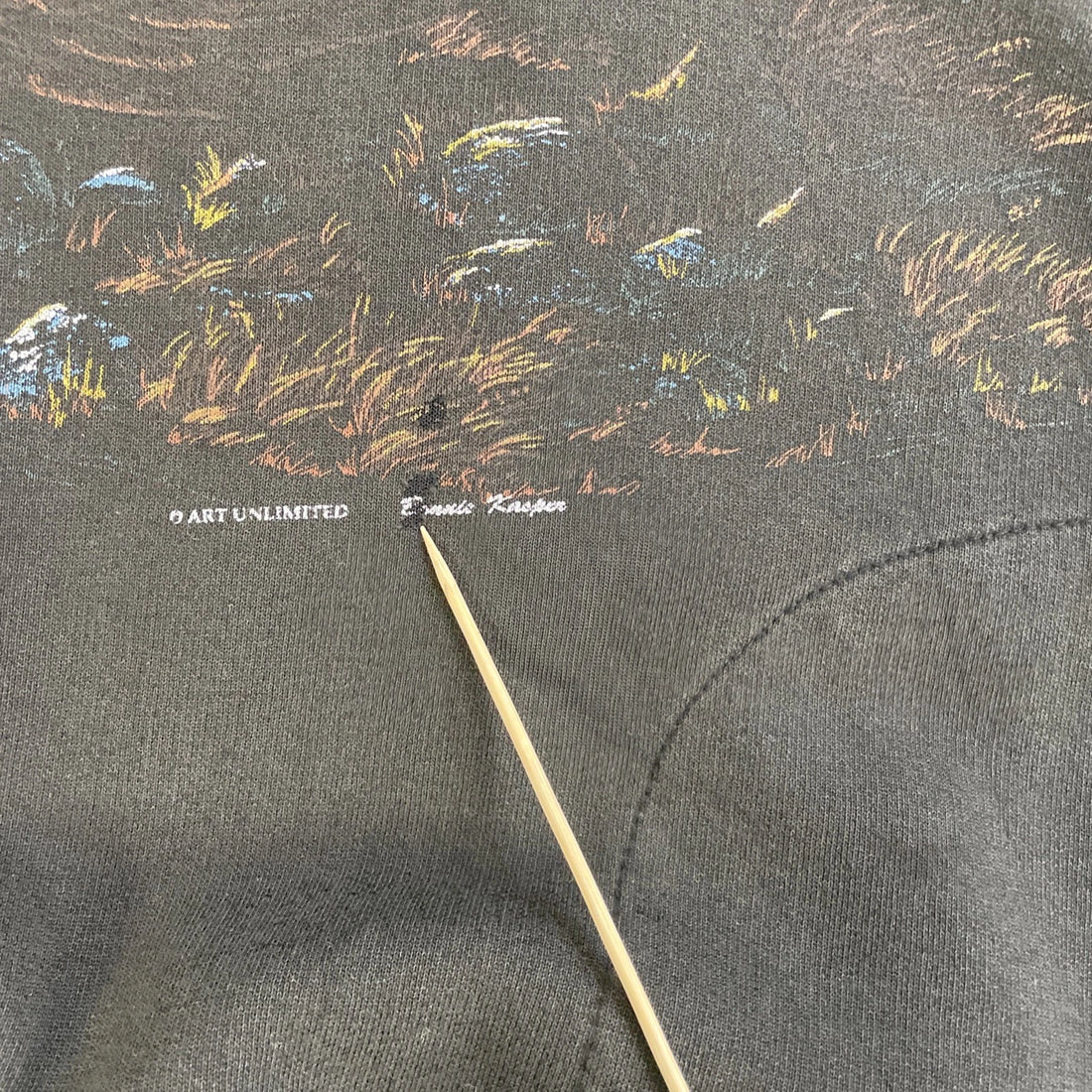 Vintage Eagle Art Unlimited Sweatshirt Size XL Nature All Over Print