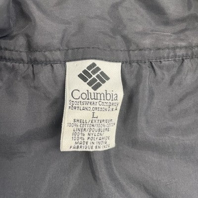 Vintage Columbia 1/4 Zip Pullover Sweatshirt Size Large Blue
