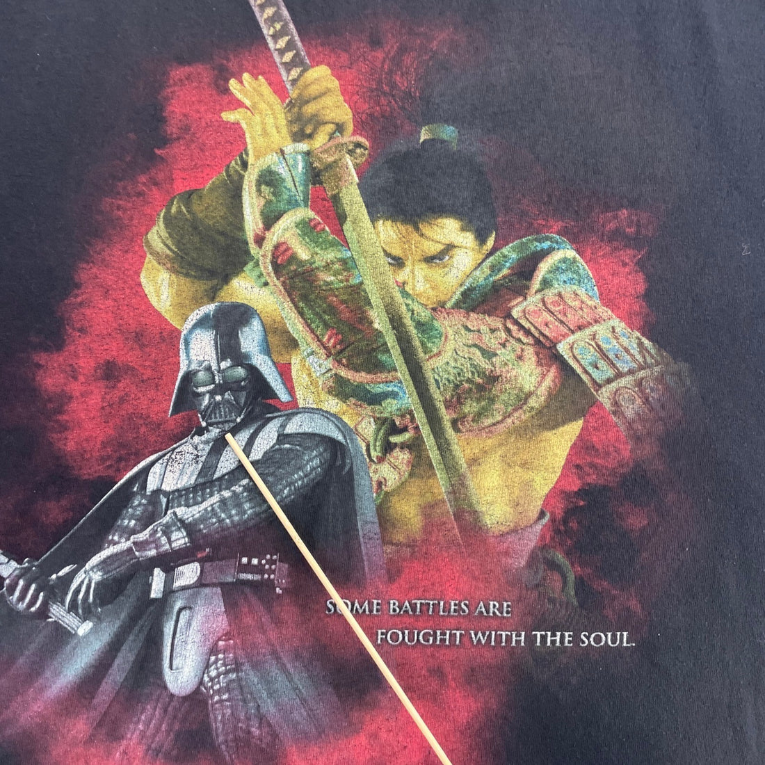 Vintage Soul Calibur Darth Vader T-Shirt Size XL Video Game Promo