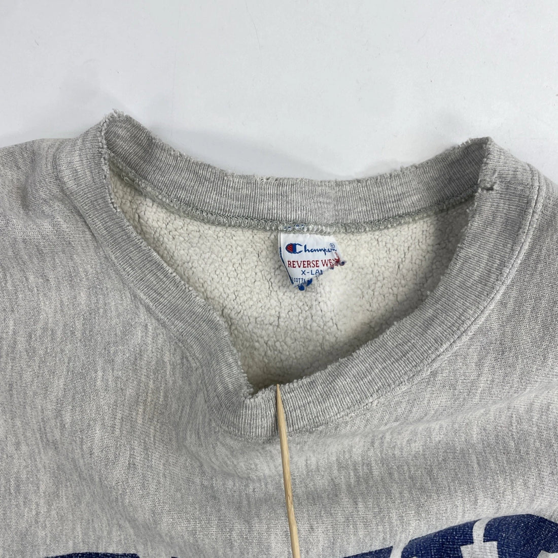 Vintage SMU Champion Reverse Weave Crewneck Sweatshirt Size XL Distressed 90s
