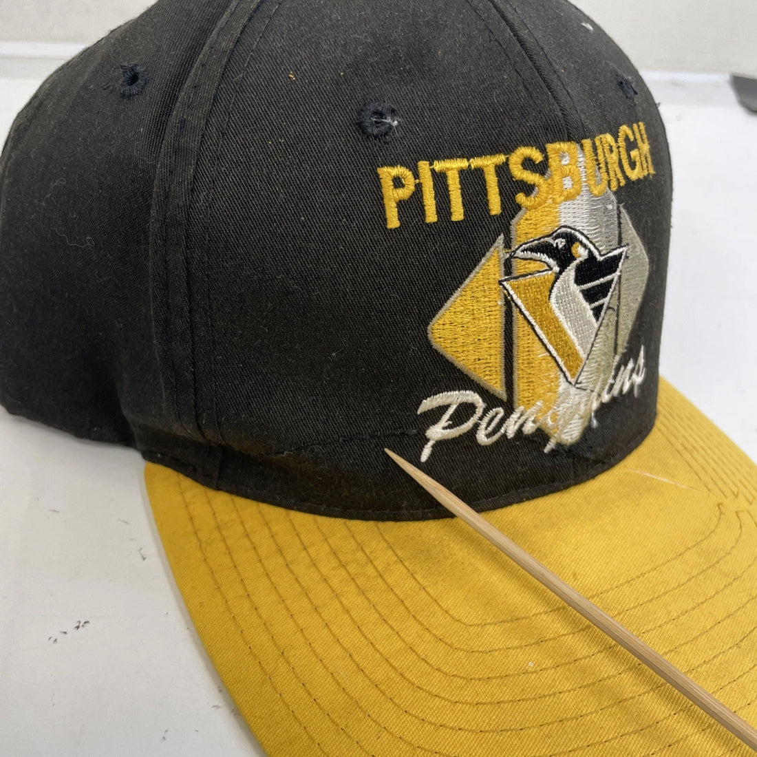 Vintage Pittsburgh Penguins CCM Snapback Hat Cap OSFA 90s NHL