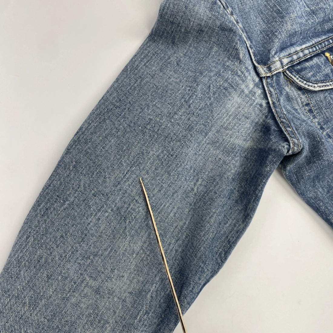 Vintage Lee Denim Trucker Jacket Size XS PATD-153438 70s 80s