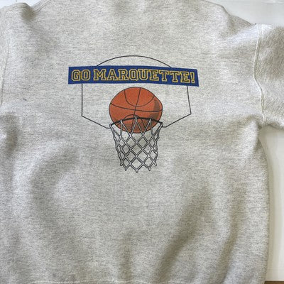 Vintage Marquette Golden Eagles O'Neill Era Sweatshirt Large 90s NCAA