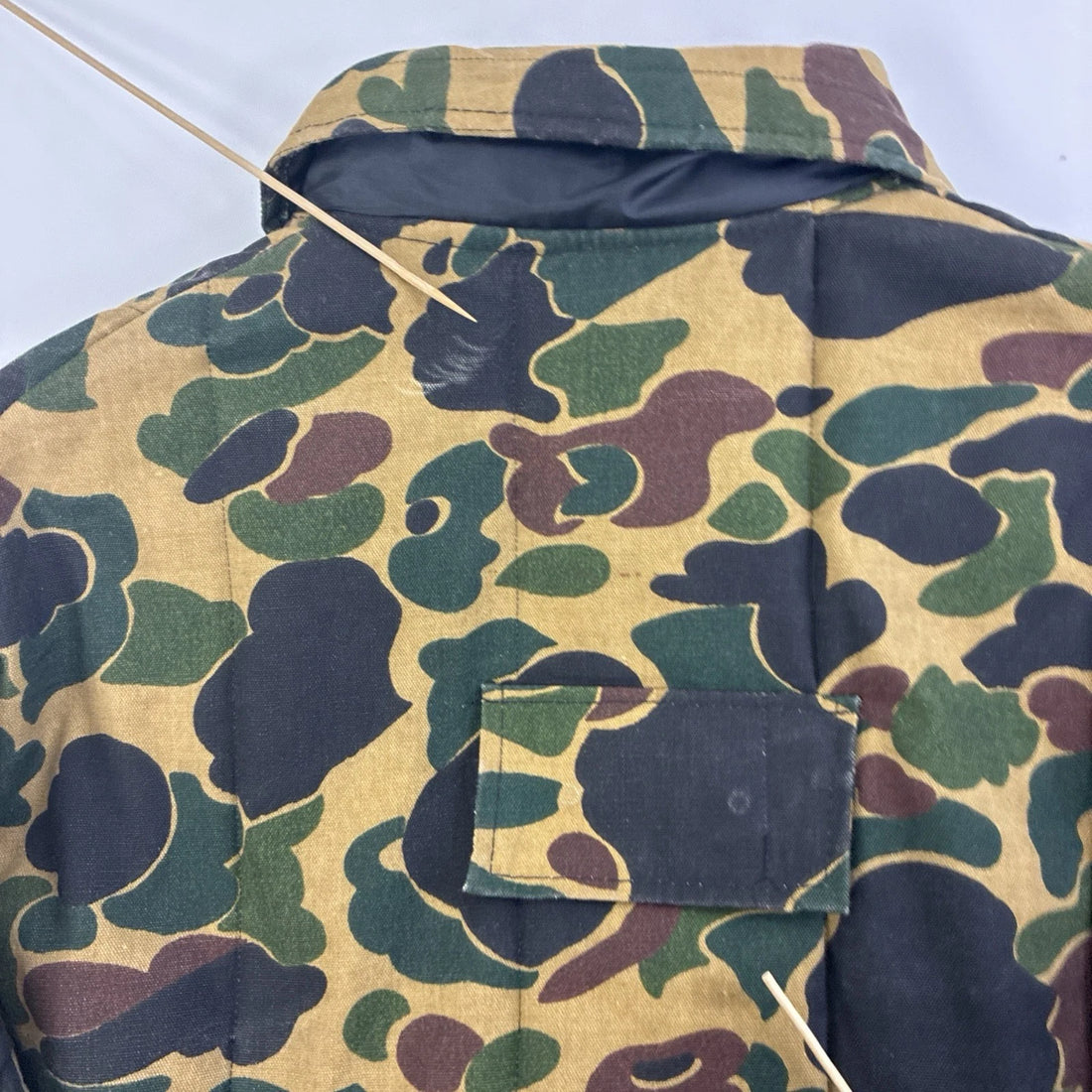 Vintage Duck Camo Hunting Jacket Size XL