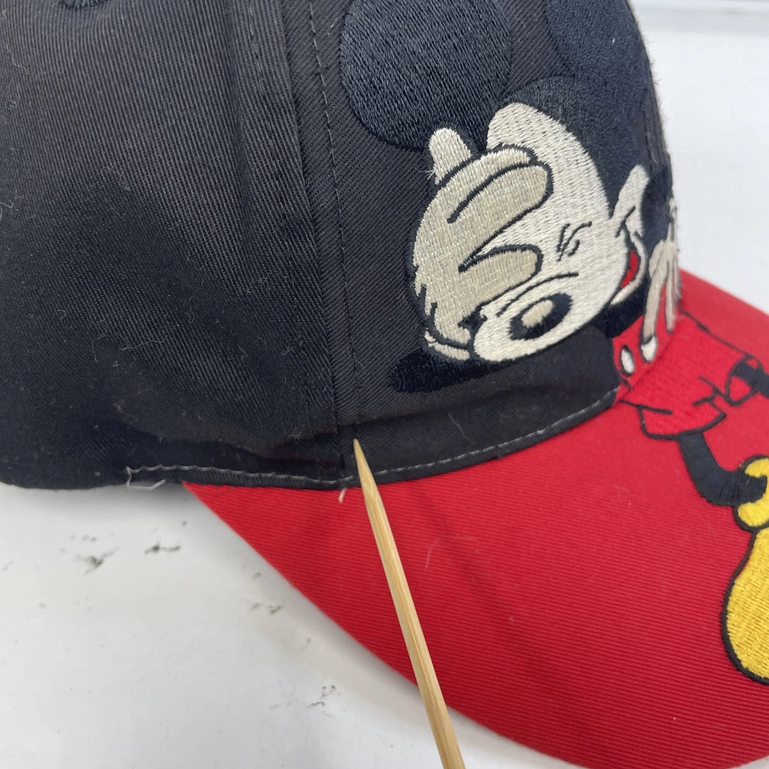 Vintage Mickey Mouse Disney Snapback Hat Cap OSFA