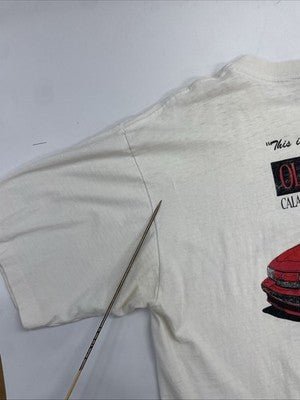 Vintage Oldsmobile T-Shirt Size XL Cars Auto Double Sided 90s