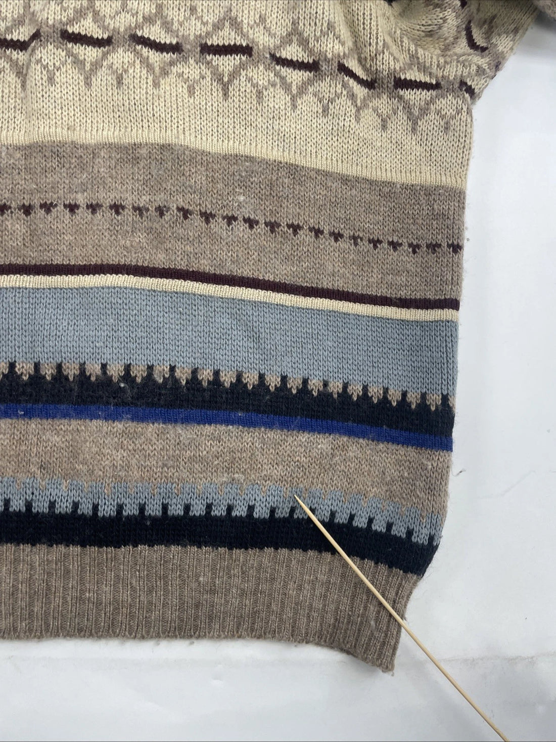 Vintage Tundra Canada Wool Knit Sweater Size Large