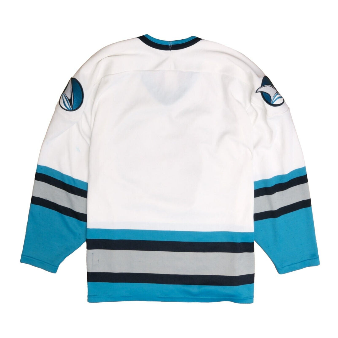 Vintage San Jose Sharks CCM Maska Jersey Size XL White 90s NHL