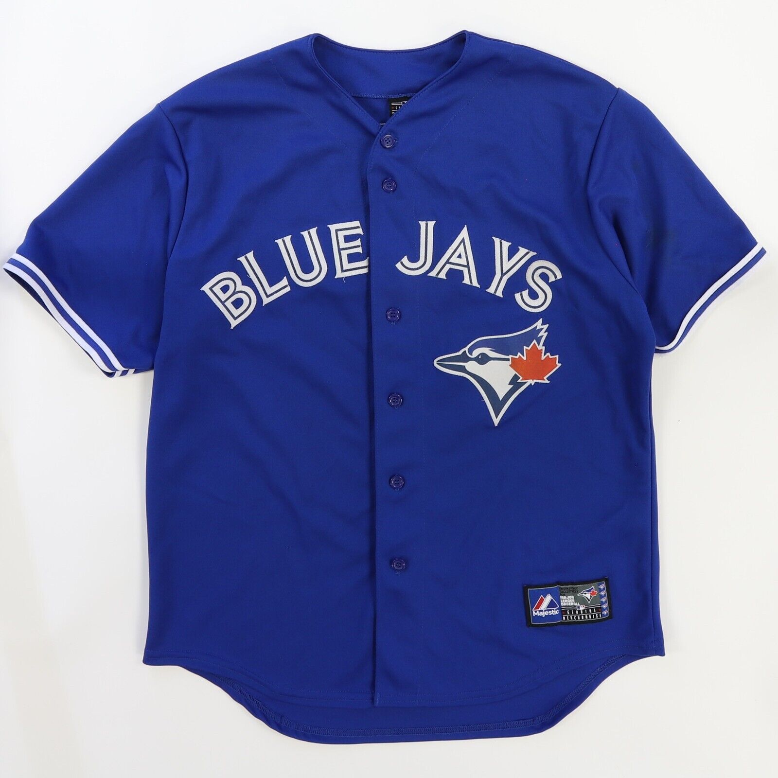 Vintage Toronto Blue Jays Jose Reyes Majestic Jersey Size Large MLB Throwback Vault