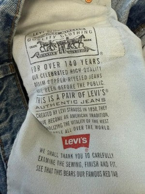 Vintage Levi's 560 Denim Jeans Pants Size 34 X 30