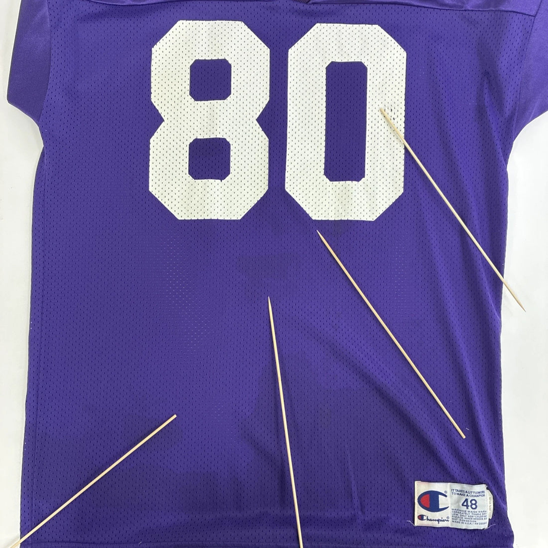 Vintage Minnesota Vikings Cris Carter Champion Jersey Size 48 NFL