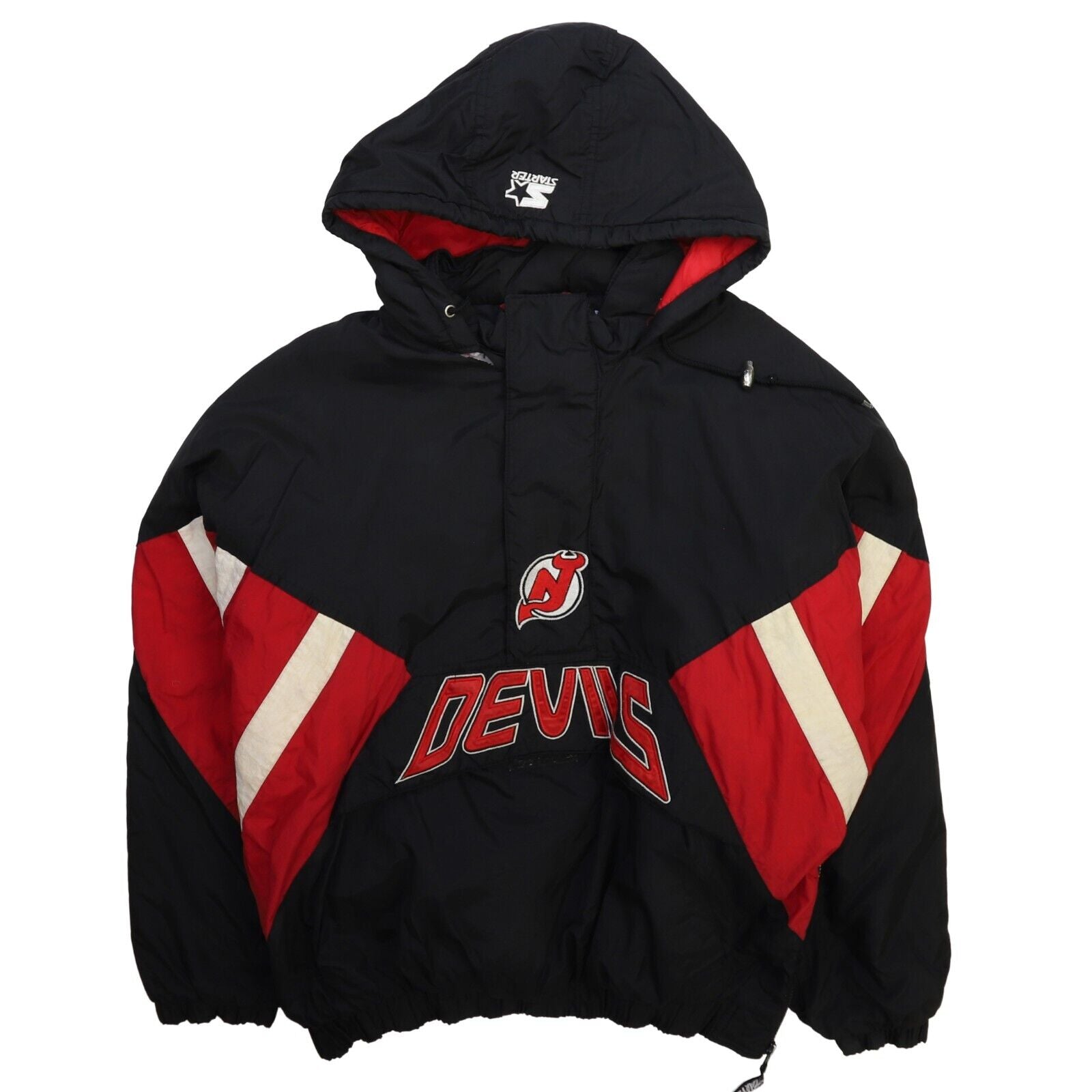 NHL New Jersey on sale Devils insulated Starter Jacket XL