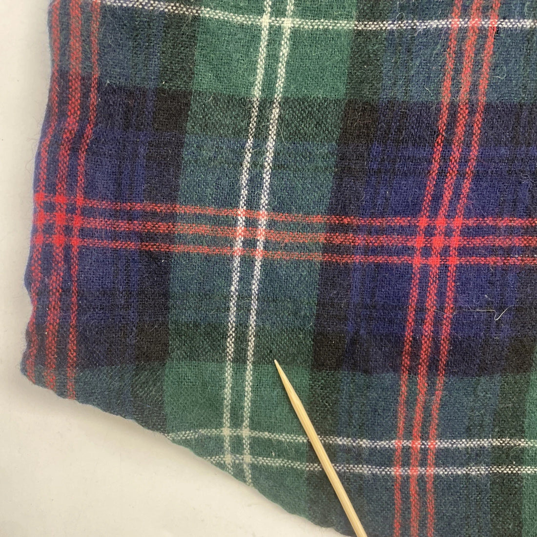 Vintage Woodward & Lothrop Wool Button Up Shirt Size Large Plaid