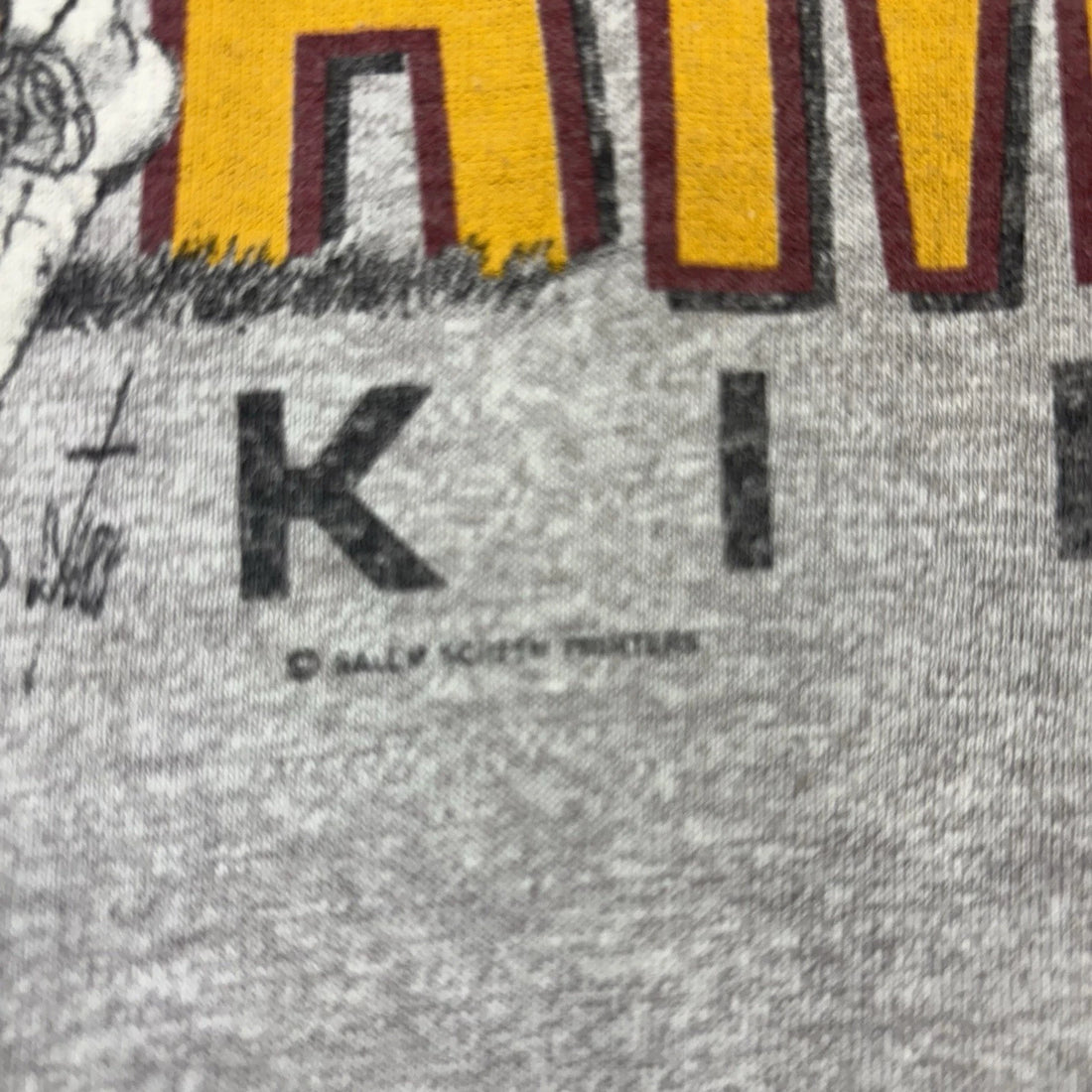 Vintage Washington Redskins Doug Williams Caricature T-Shirt Size XL NFL