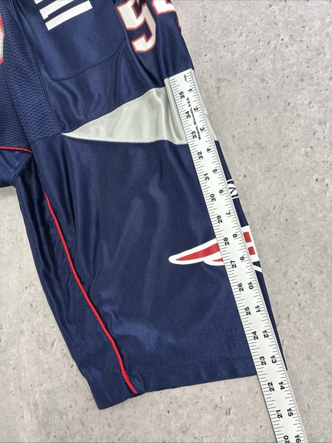 Vintage New England Patriots Tedy Bruschi Reebok Jersey Size XL NFL