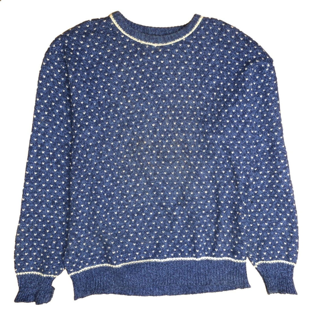 Vintage Eddie Bauer Knit Crewneck Sweater Size Large Pullover