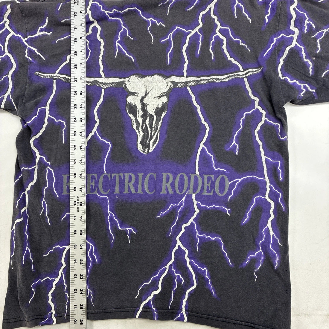 Vintage Brooks & Dunn Electric Rodeo Lightning Thunder T-Shirt Large Country 90s
