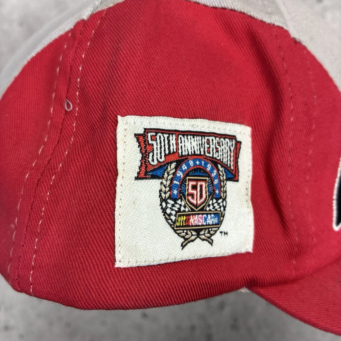 Vintage Dale Earnhardt 50th Anniversary Racing Snapback Hat OSFA NASCAR