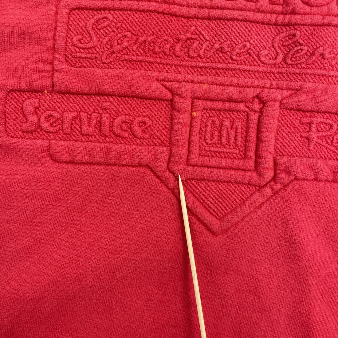 Vintage Goodwrench Service Racing Crewneck Sweatshirt Size XL Red