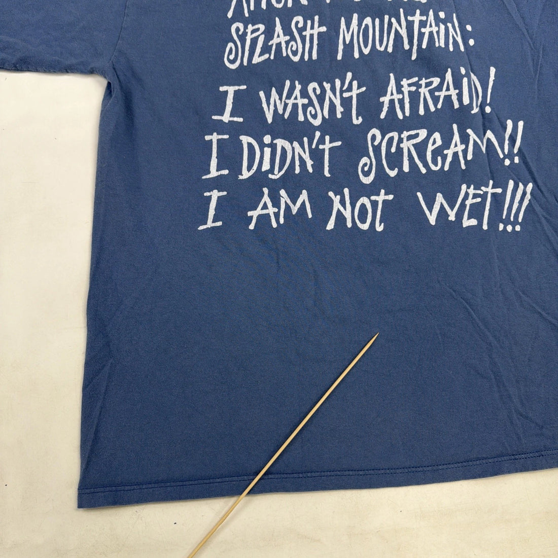 Vintage Mickey Mouse Splash Mountain Disney T-Shirt Size XL