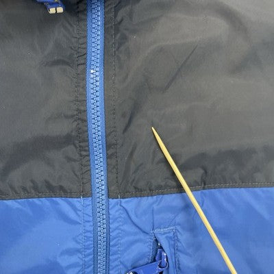 Vintage Columbia Windbreaker Light Jacket Size Large Blue