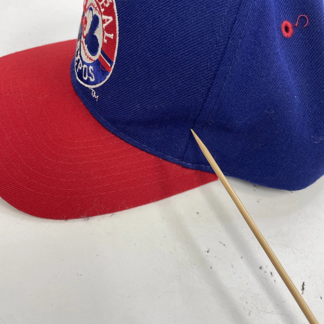 Vintage Montreal Expos Wool Starter Snapback Hat Cap OSFA 90s MLB