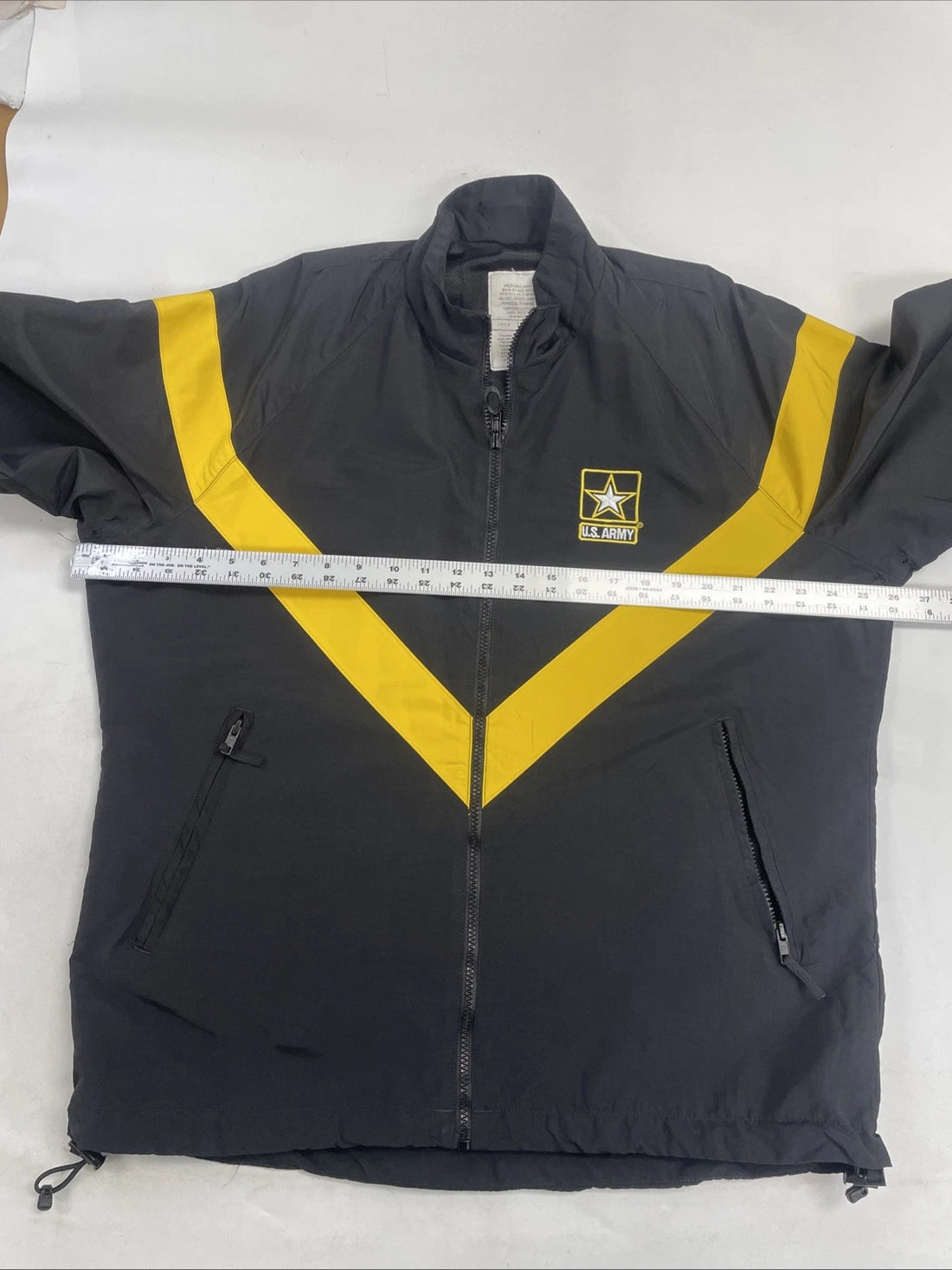 Vintage US Army Windbreaker Light Jacket Medium Long