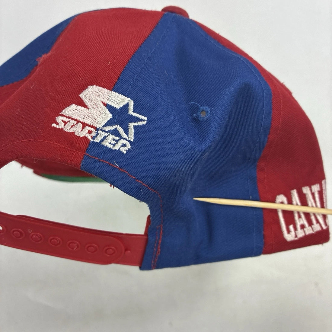 Vintage Montreal Canadiens Starter Snapback Hat OSFA NHL