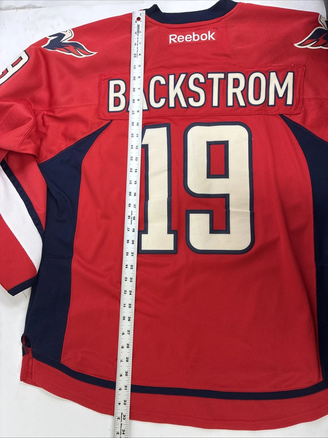 Washington Capitals Nicklas Backstrom Reebok Jersey Size XL NHL