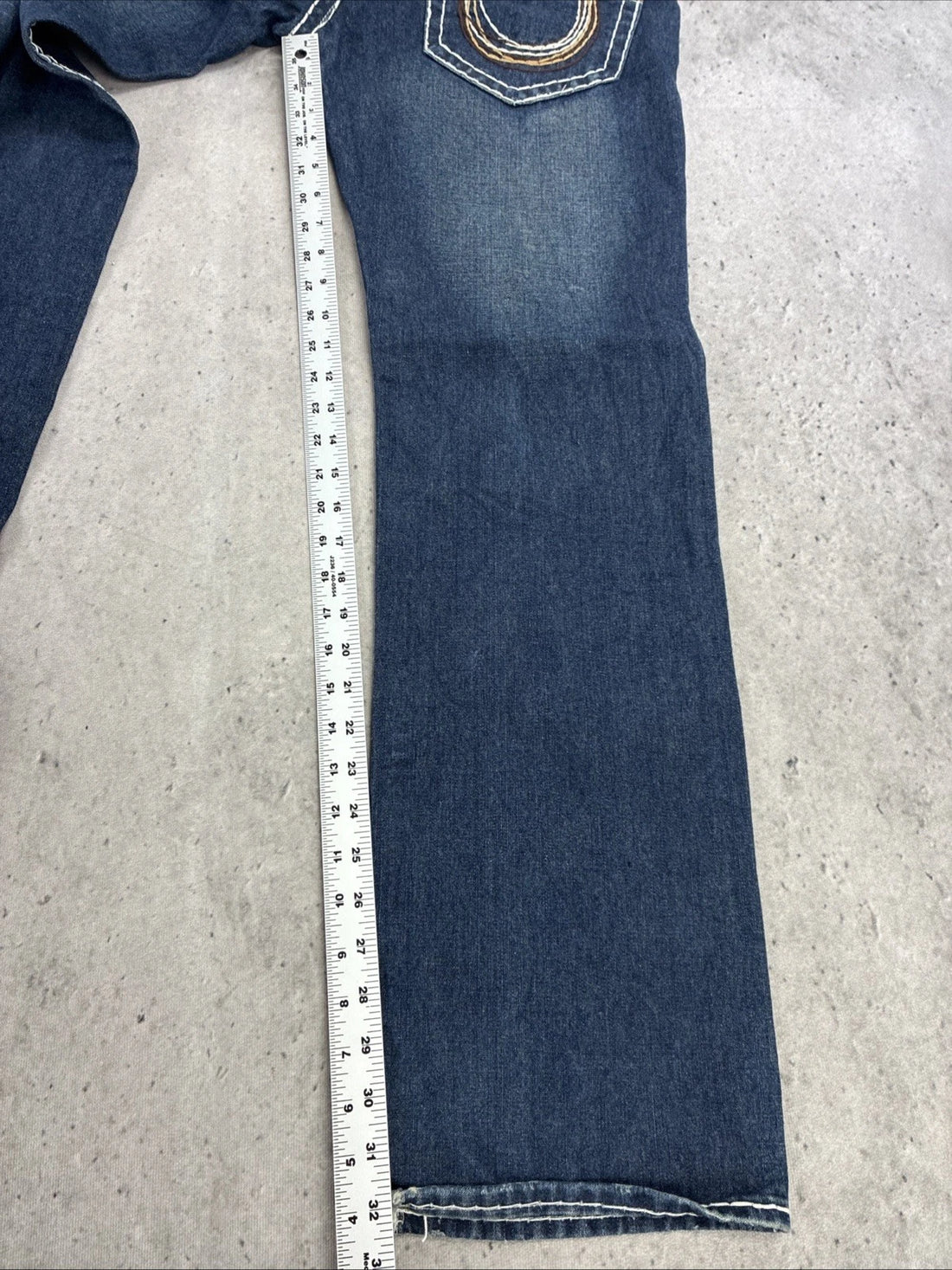 True Religion Billy Super T Denim Jeans Pants Size 34 X 33