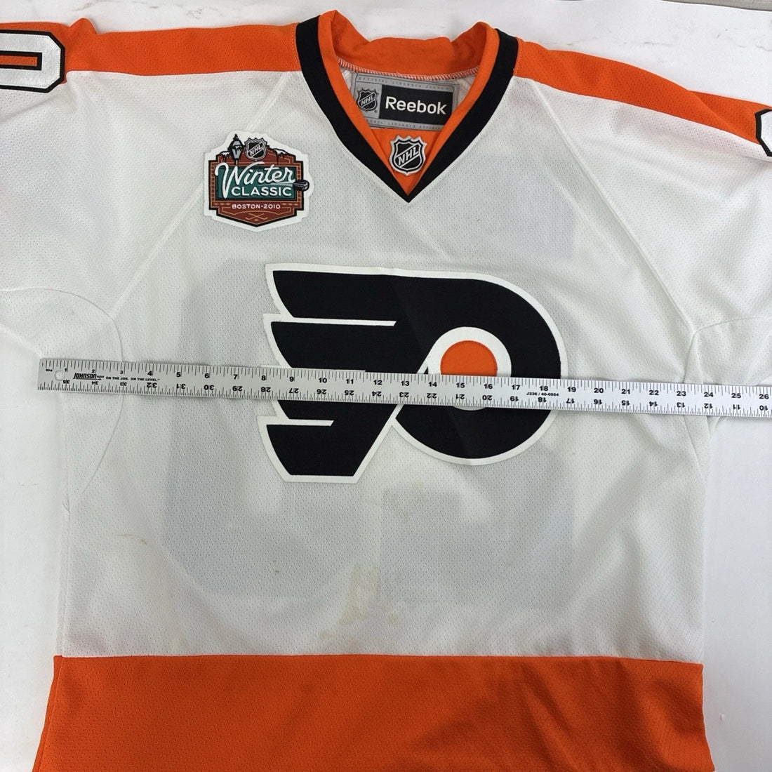 Philadelphia Flyers Chris Pronger Winter Classic 2010 Reebok Jersey Medium NHL