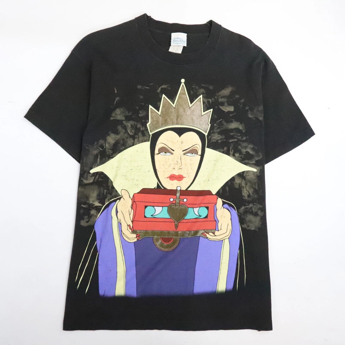 Vintage Snow White Evil Queen Disney T-Shirt Size XL Villains 90s