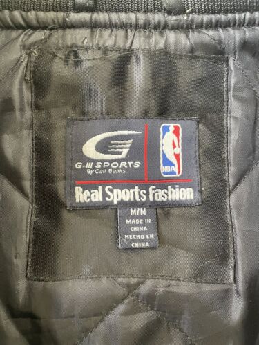 Vintage Toronto Raptors G-III Satin Bomber Jacket Size Medium NBA