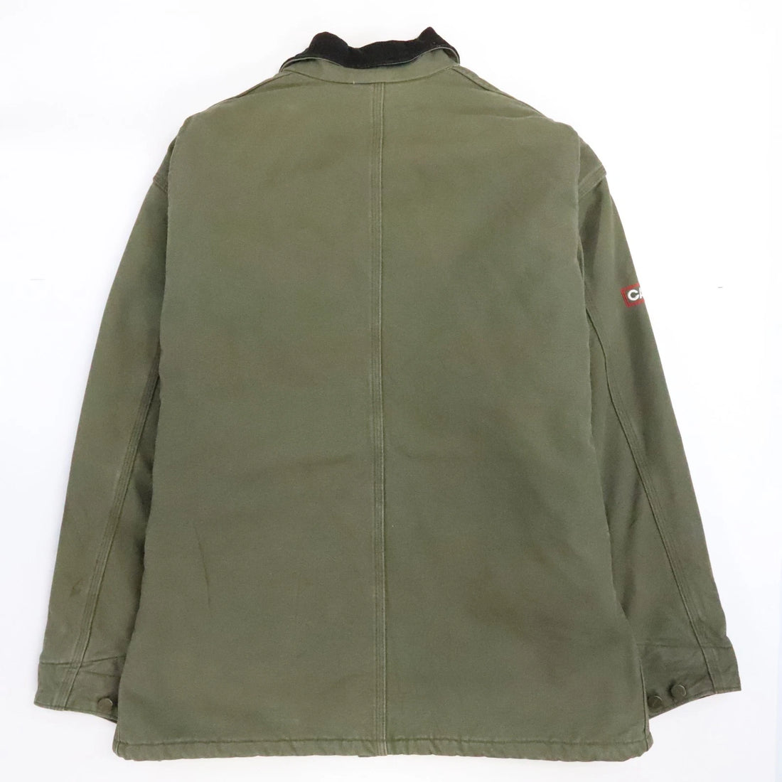 Carhartt Canvas Chore Work Jacket Size 2XL Green Blanket Lined