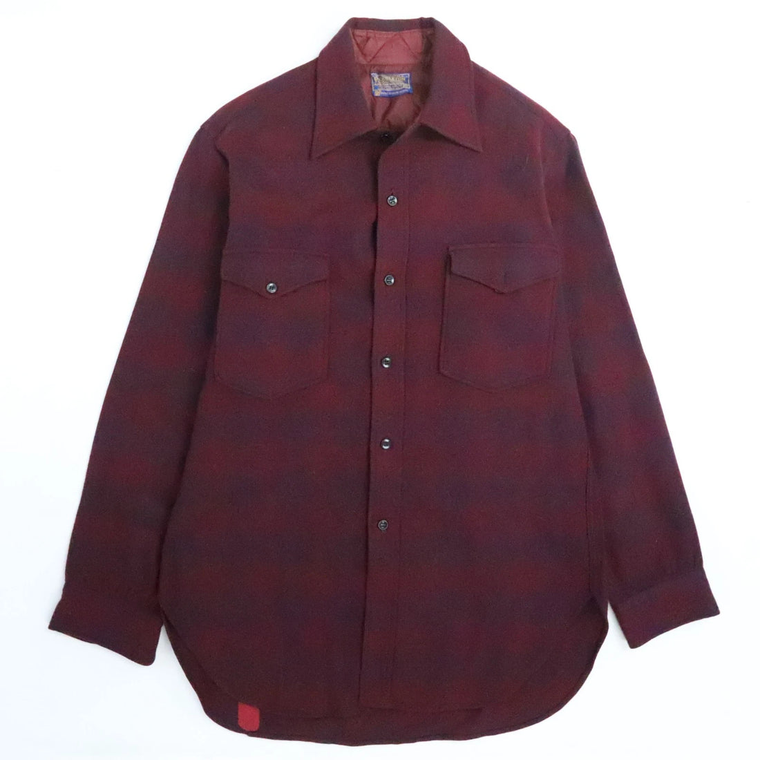Vintage Pendleton Wool Field Button Up Shirt Size 15 1/2