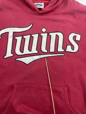 Vintage Minnesota Twins Majestic Sweatshirt Hoodie Size XL MLB