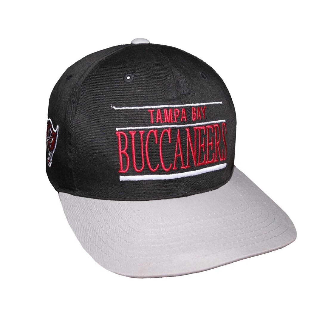 Vintage Tampa Bay Buccaneers Split Bar Annco Snapback Hat OSFA 90s NFL